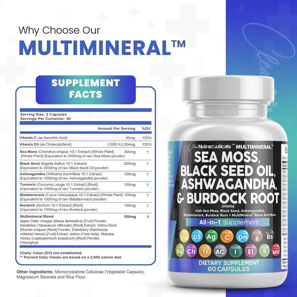 MultiMineral™ Sea Moss Black Seed Upsell